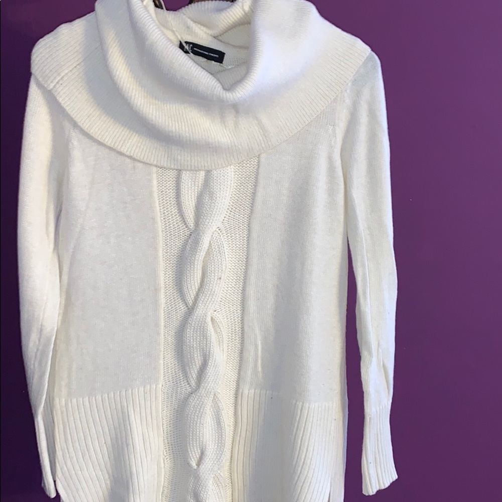 Cowl neck sweater